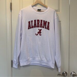 Alabama Crimson Tide NEW! Colosseum Sweatshirt Size XL White